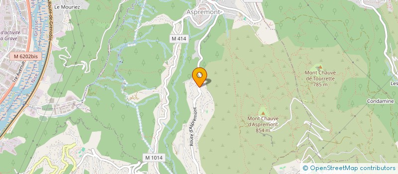 localisation de l'entreprise ALCIMAMUSICA  ASPREMONT