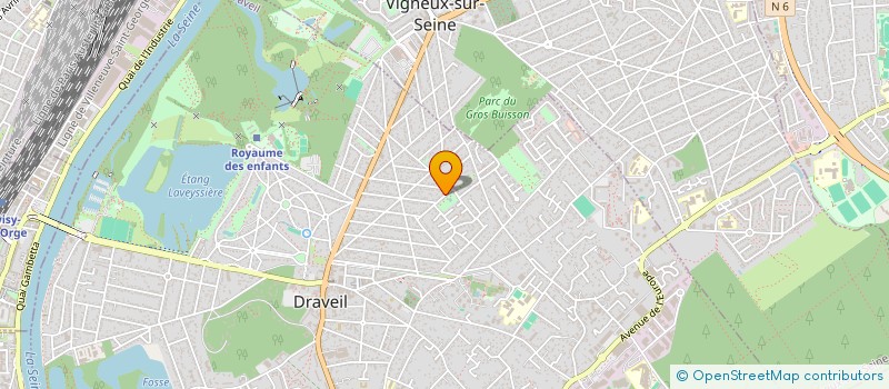 localisation de l'entreprise ALCIMO à DRAVEIL