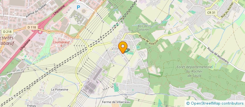 localisation de l'entreprise ALCINOE  VILLEJUST