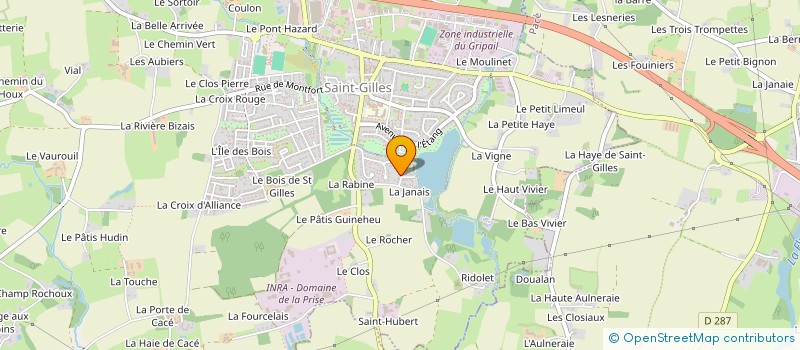 localisation de l'entreprise ALCINOOS à SAINT-GILLES