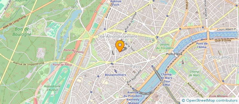 localisation de l'entreprise ALCINOR  PARIS