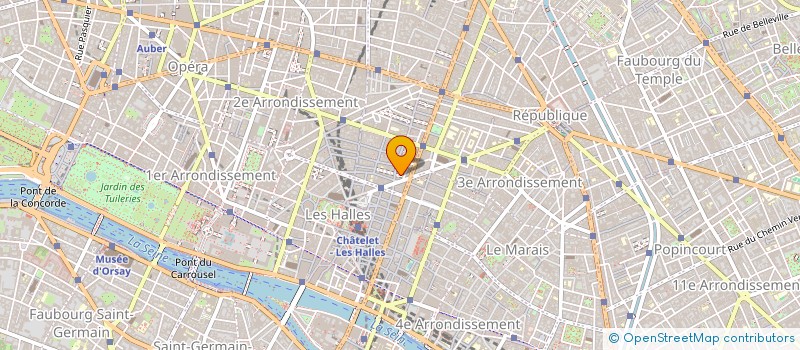 localisation de l'entreprise ALCIOME à PARIS
