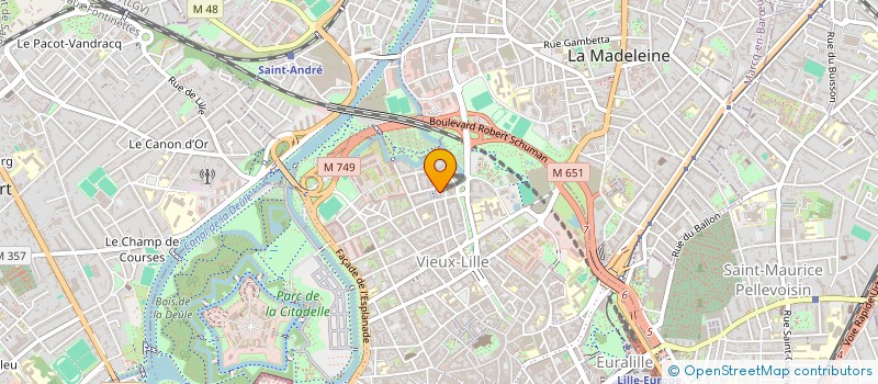 localisation de l'entreprise ALCION - CONSULTING SAS à LILLE