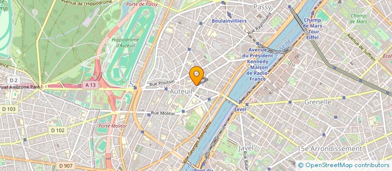 localisation de l'entreprise ALCIPOL  PARIS