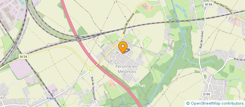 localisation de l'entreprise ALCIPPE à PERONNE-EN-MELANTOIS