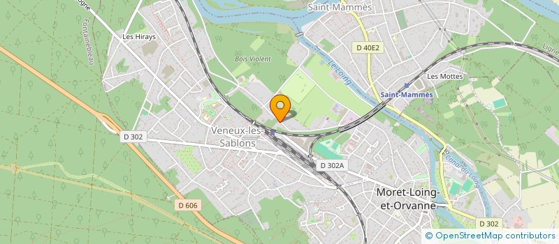 localisation de l'entreprise ALCL#IMO  MORET-LOING-ET-ORVANNE