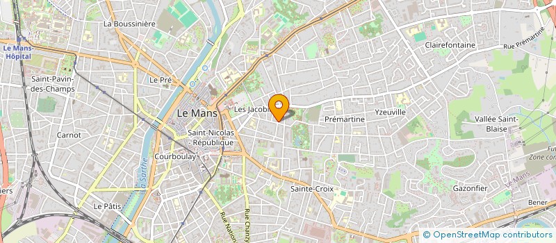 localisation de l'entreprise ALCLEHA à LE MANS