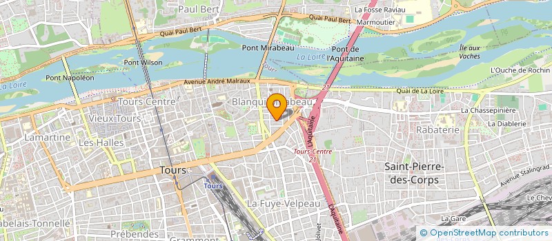 localisation de l'entreprise ALCO  TOURS