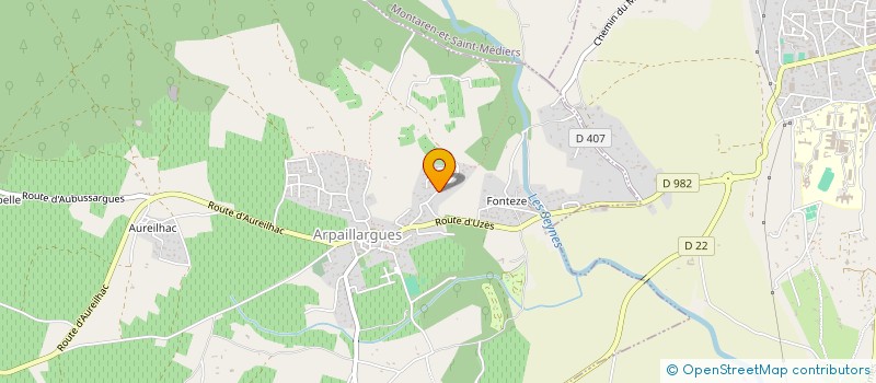 localisation de l'entreprise ALCO  ARPAILLARGUES-ET-AUREILLAC