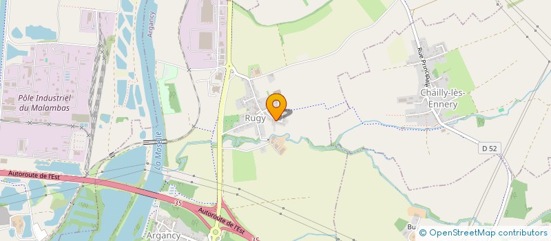 localisation de l'entreprise ALCO IMMO  ARGANCY