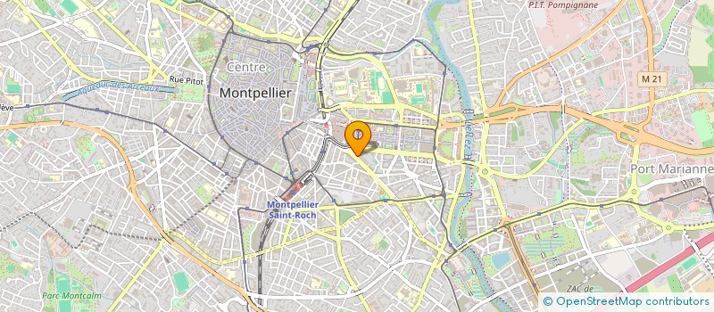 localisation de l'entreprise ALCO SUD INFORMATIQUE à MONTPELLIER