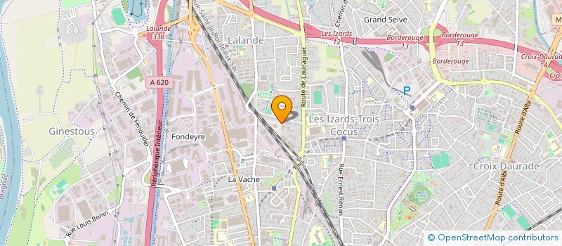 localisation de l'entreprise ALCOBEES  TOULOUSE