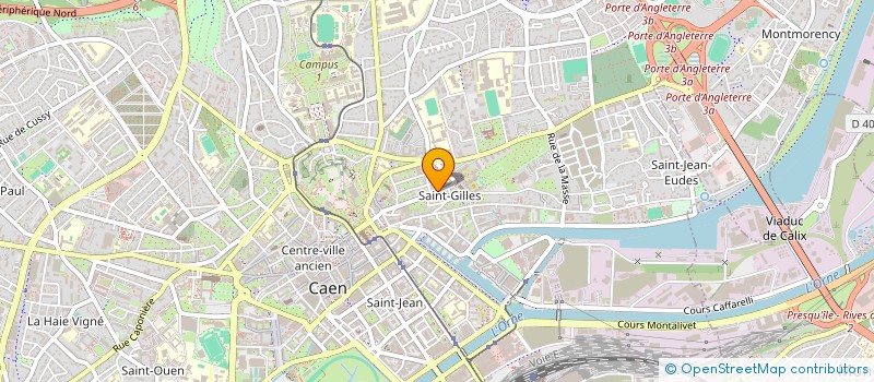 localisation de l'entreprise ALCOM à CAEN