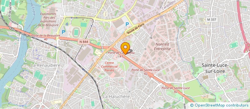 localisation de l'entreprise ALCOM EXPERTISE ET CONSEILS à NANTES