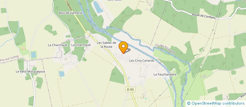 localisation de l'entreprise ALCOMA à MONTCRESSON