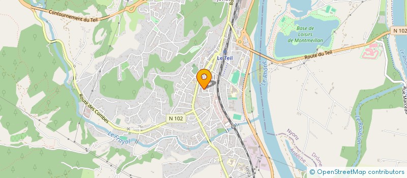 localisation de l'entreprise ALCOMO à ALBA-LA-ROMAINE