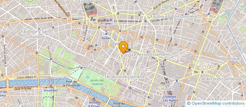 localisation de l'entreprise ALCONA à PARIS