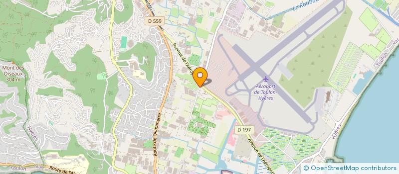 localisation de l'entreprise ALCONIS VOYAGES  HYERES