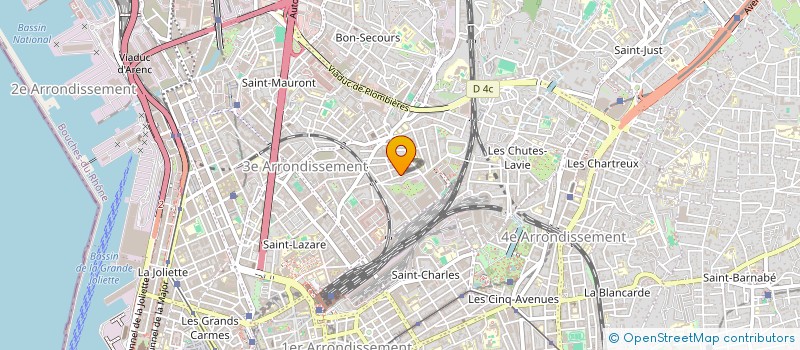 localisation de l'entreprise ALCONOR à MARSEILLE