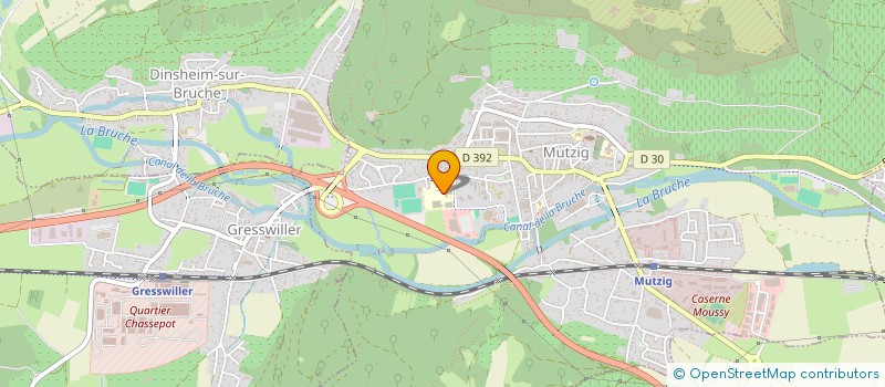 localisation de l'entreprise ALCOOL ALSACE ADDICTIONS  MORSCHWILLER