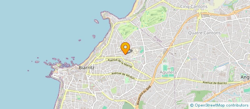 localisation de l'entreprise ALCOOL ASSISTANCE à BIARRITZ