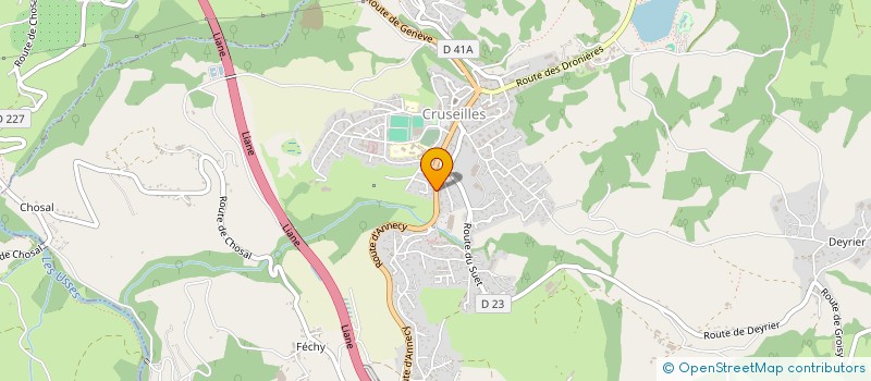 localisation de l'entreprise ALCOPHI  CRUSEILLES