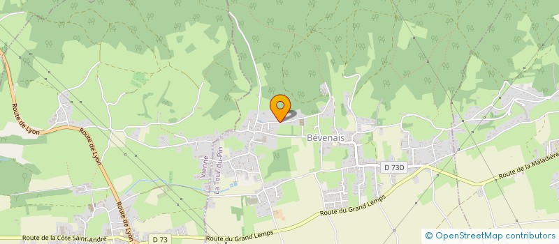 localisation de l'entreprise ALCOR à BEVENAIS