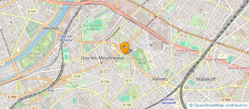 localisation de l'entreprise ALCOR à ISSY-LES-MOULINEAUX