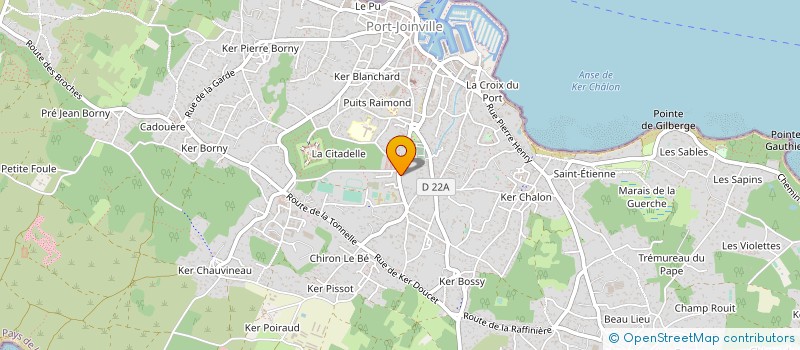 localisation de l'entreprise ALCOR à L'ILE-D'YEU