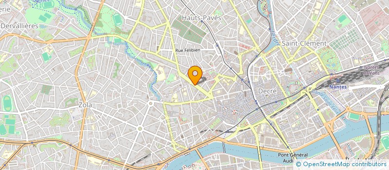 localisation de l'entreprise ALCOR  NANTES