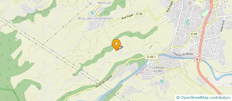 localisation de l'entreprise ALCOR à SAINT-ANDRE