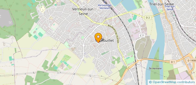 localisation de l'entreprise ALCOR DEVELOPMENT à VERNOUILLET