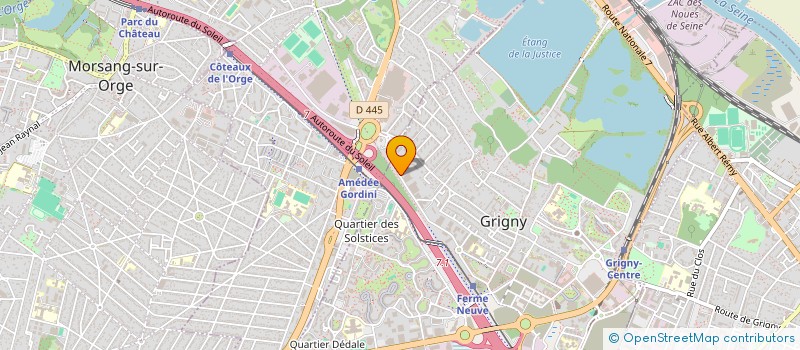 localisation de l'entreprise ALCOR TRADING INTERNATIONAL à GRIGNY