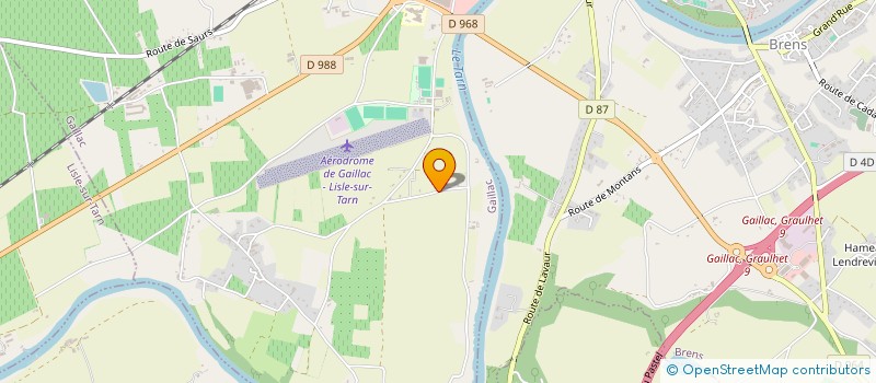 localisation de l'entreprise ALCORA à GAILLAC