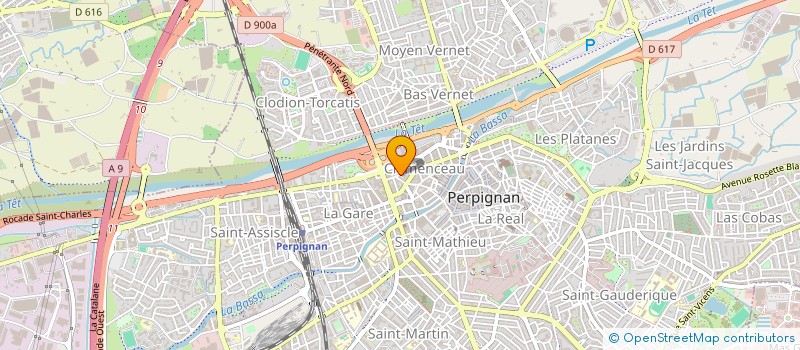 localisation de l'entreprise ALCOREC SARL à PERPIGNAN