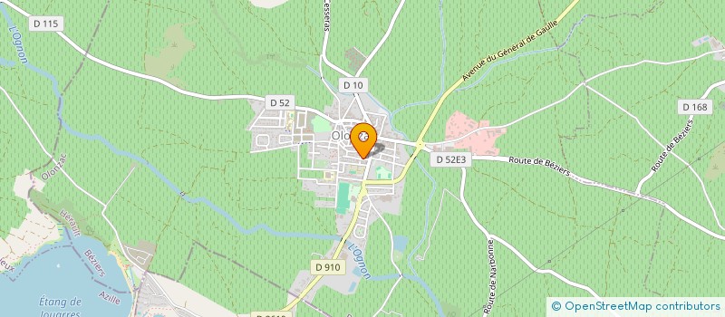 localisation de l'entreprise ALCORT  OLONZAC