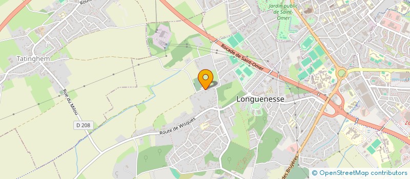 localisation de l'entreprise ALCOS  LONGUENESSE