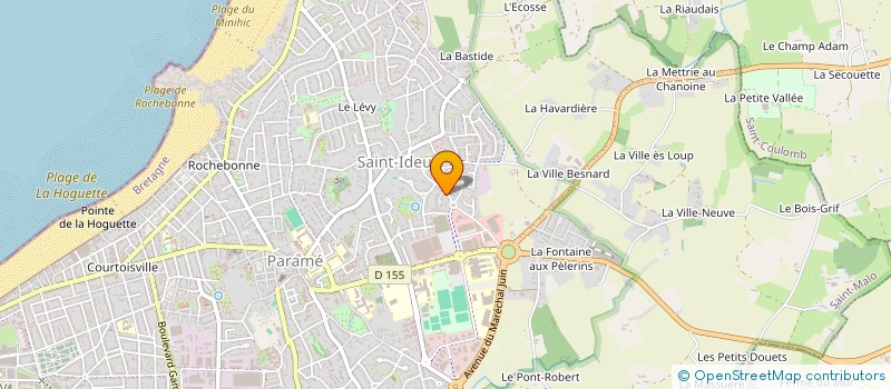 localisation de l'entreprise ALCOSEBA  SAINT-MALO