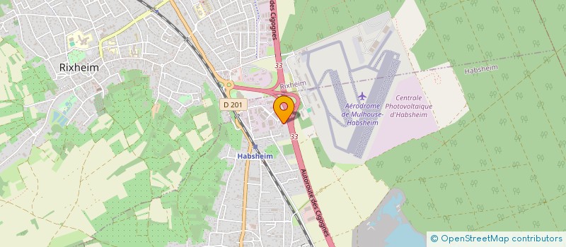 localisation de l'entreprise ALCOVE STUDIO  HABSHEIM