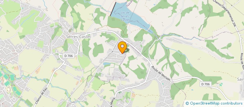 localisation de l'entreprise ALCRI à SERRES-CASTET