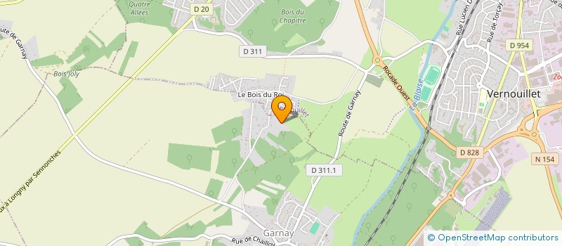 localisation de l'entreprise ALCRI BTP DISTRIBUTION à CHERISY