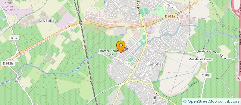 localisation de l'entreprise ALCRIBA  CANOHES