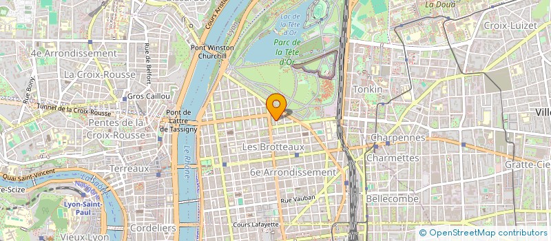 localisation de l'entreprise ALCRIS  LYON