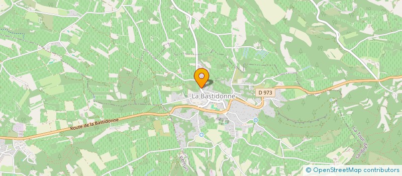 localisation de l'entreprise ALCS  LA BASTIDONNE