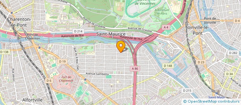 localisation de l'entreprise ALCSR  MAISONS-ALFORT