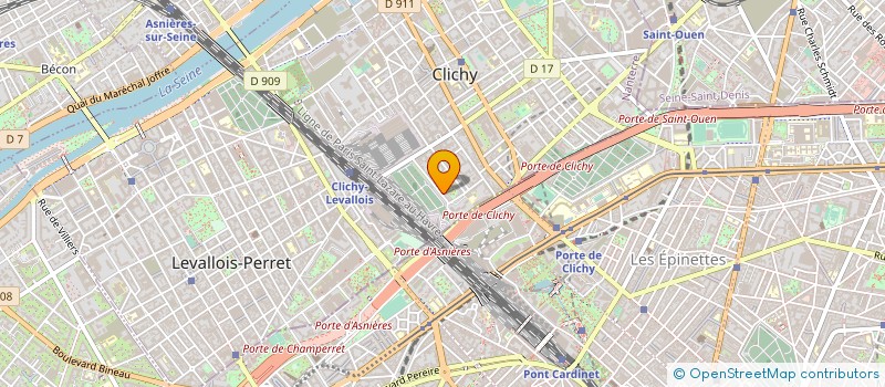 localisation de l'entreprise ALCTJC à CLICHY