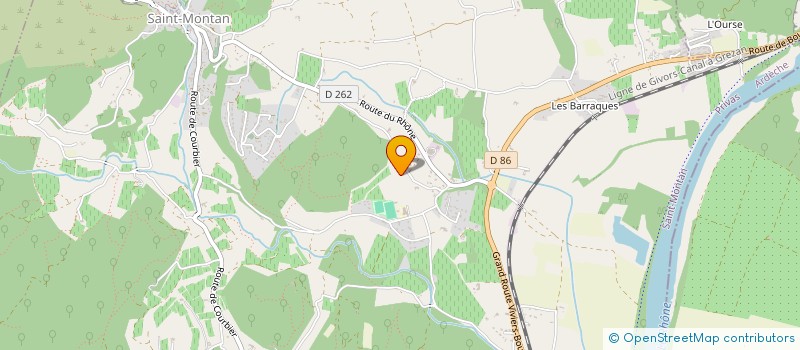 localisation de l'entreprise ALCV MARI  BOURG-SAINT-ANDEOL