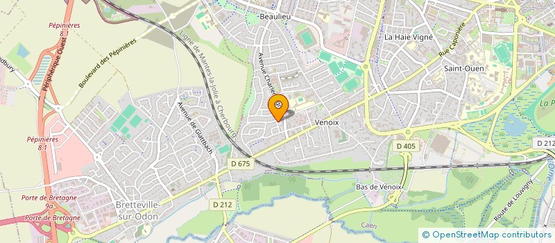 localisation de l'entreprise ALCYMIDA à CAEN