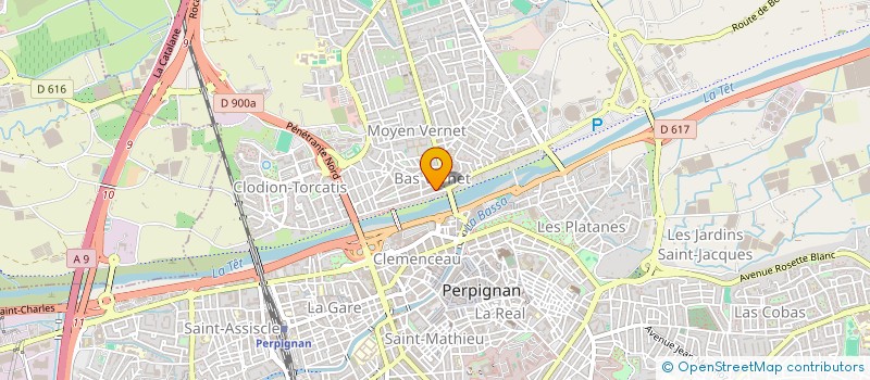 localisation de l'entreprise ALCYON à PERPIGNAN