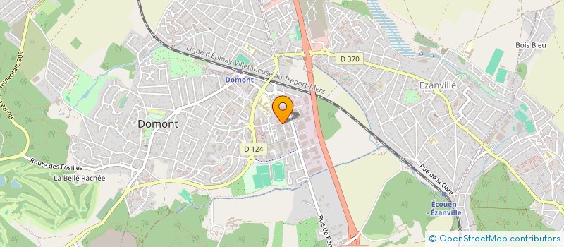 localisation de l'entreprise ALCYON  DOMONT